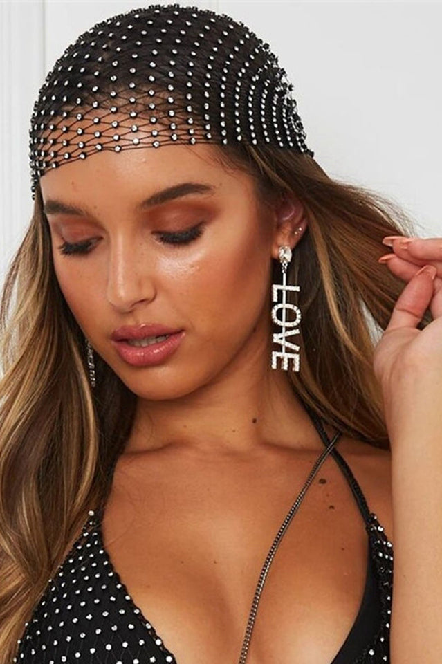Azalea Rhinestone Hair Net
