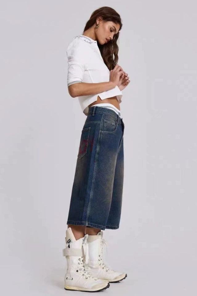 Bronx Jumbo Fit Denim Jorts