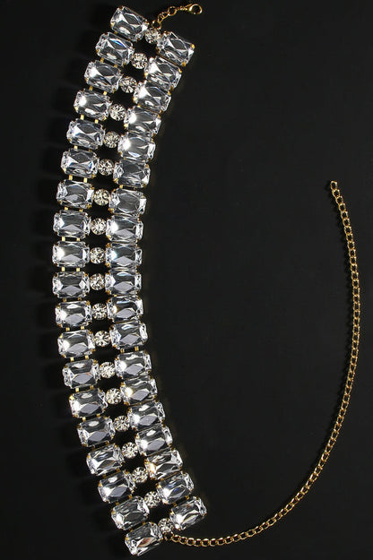 Creole Rhinestone Crystal Choker