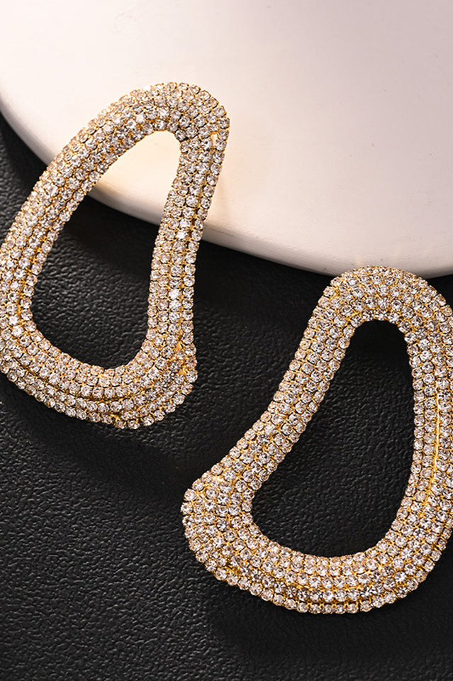 Crystal Link Earrings