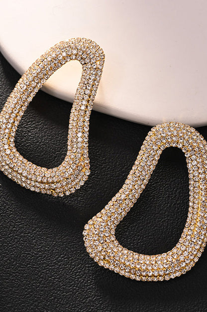 Crystal Link Earrings