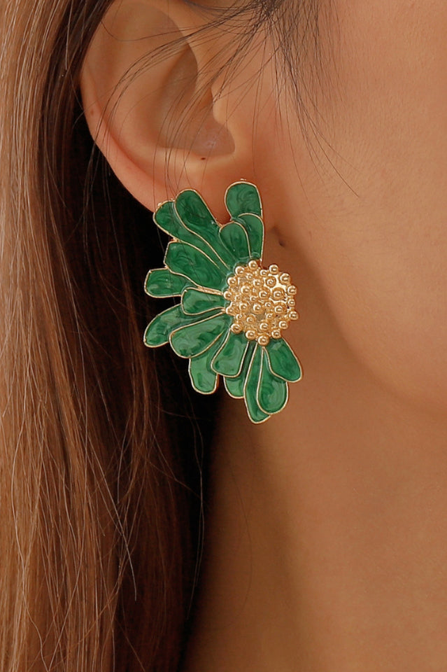 Sibyl Demi Flower Earrings