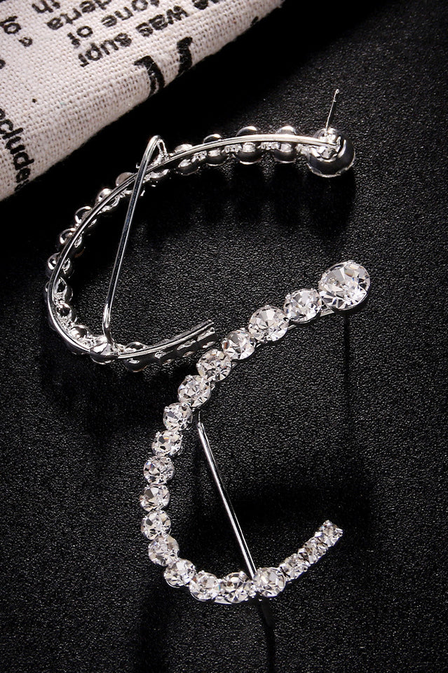 White Lies Stone Ear Cuff