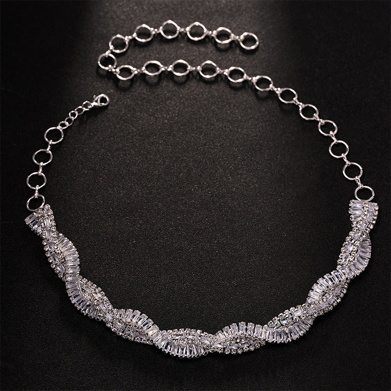 Irma Crystal Embellished Necklace