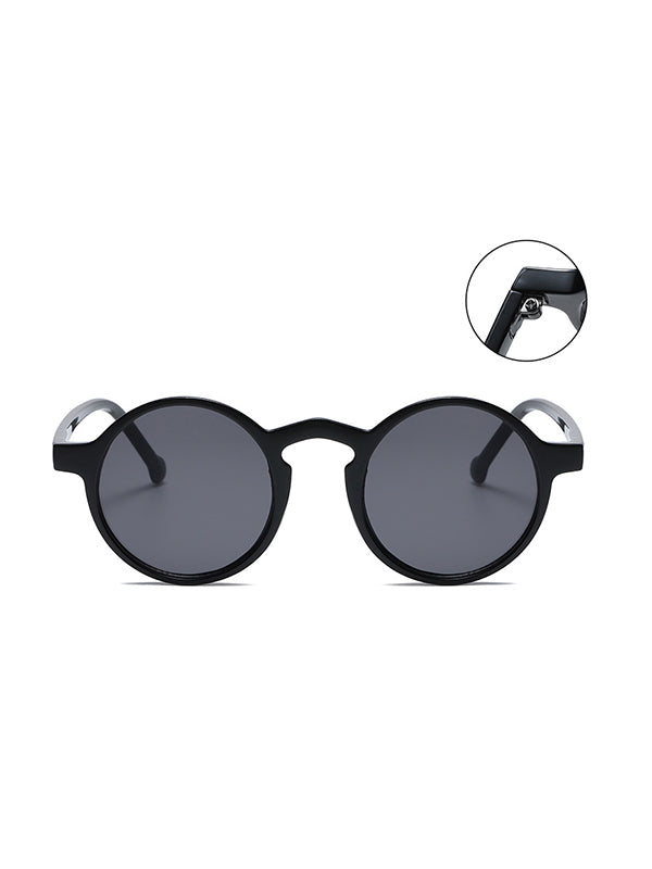 Round Cut Sun Protection Sunglasses Accessories