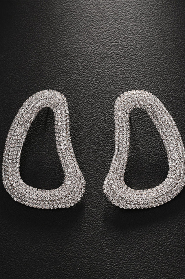 Crystal Link Earrings