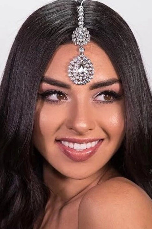 Helena Pendant Rhinestone Hair Band