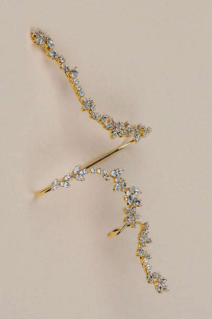 Kate Leaf Cuff Hand Bracelet