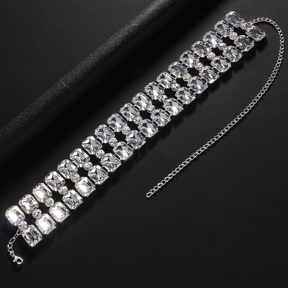 Creole Rhinestone Crystal Choker