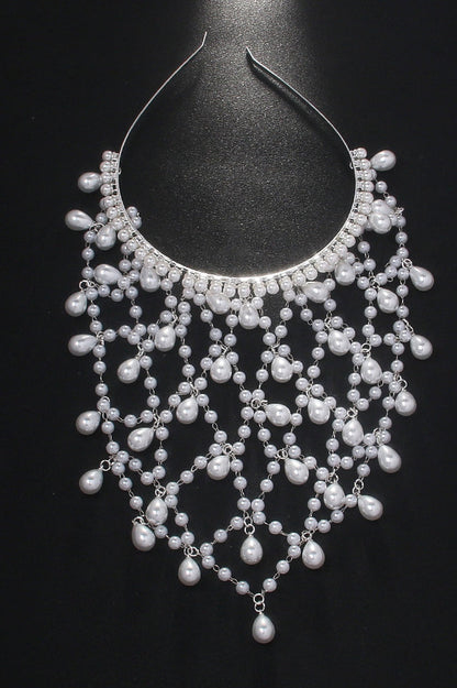 Elosung Bohemian Pearl Hair Ornament