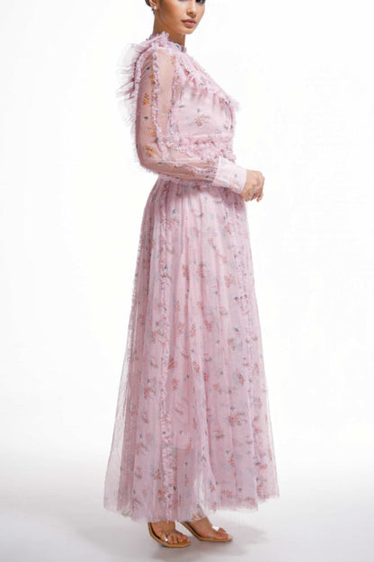 Beryl Floral Long Sleeve Dress