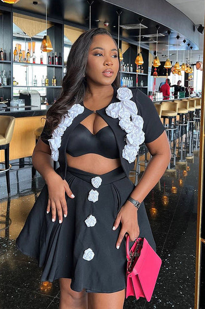 Selena Rose Embellished Set