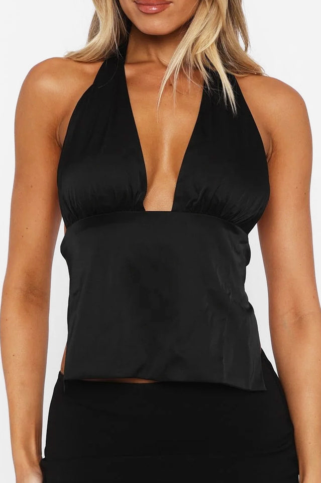 Here For Me Halter Top