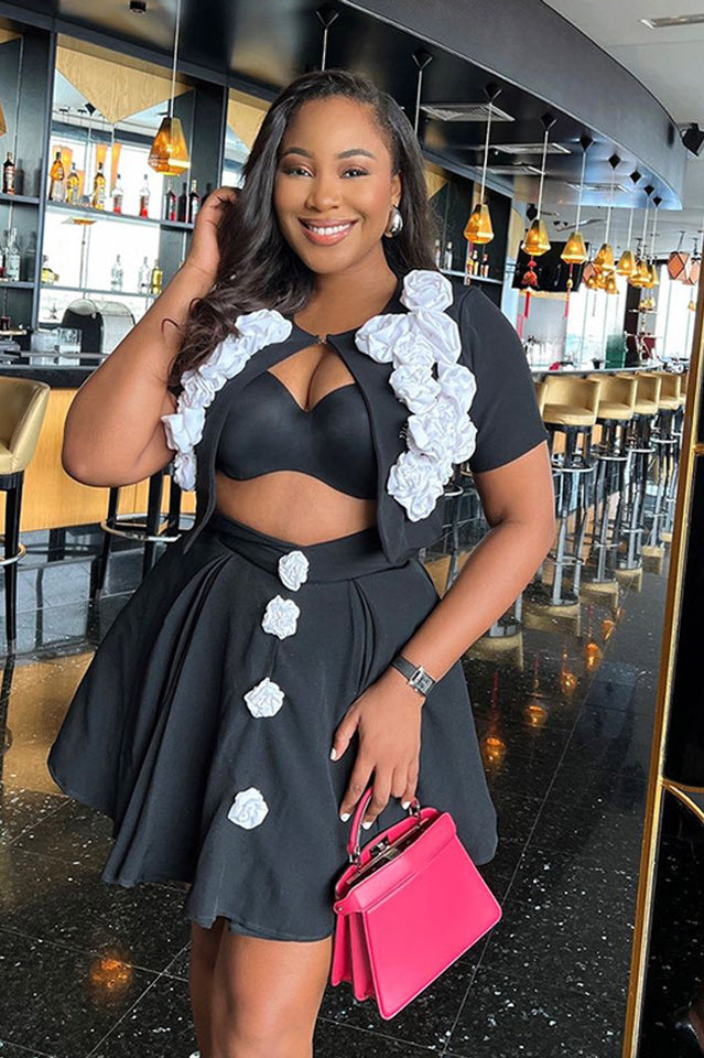 Selena Rose Embellished Set