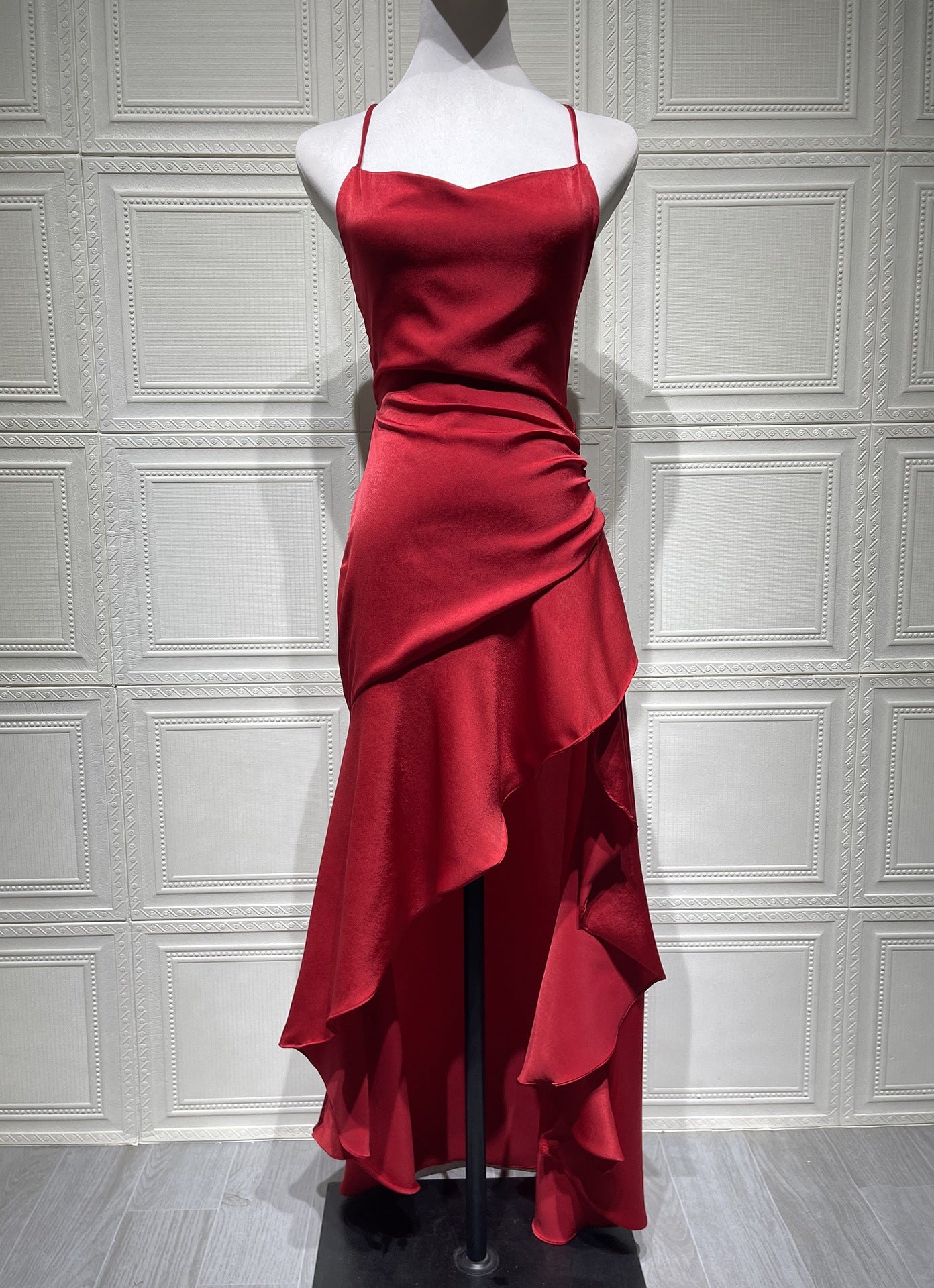 Satin Maxi Dress