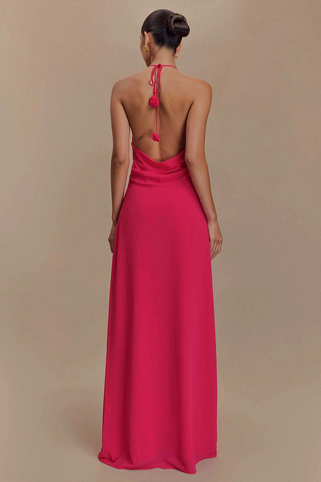 Rosalia Cowl Neck Maxi Dress