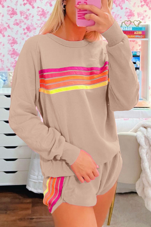 Pink Wave of Hope Set Beige