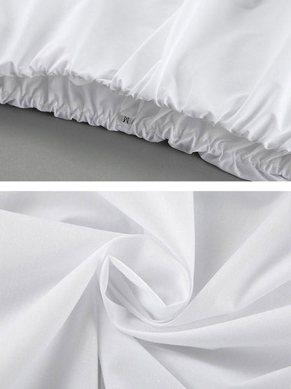 High-Low Sleeveless Elasticity Pleated Solid Color Split-Joint Tube Blouses&Shirts Tops