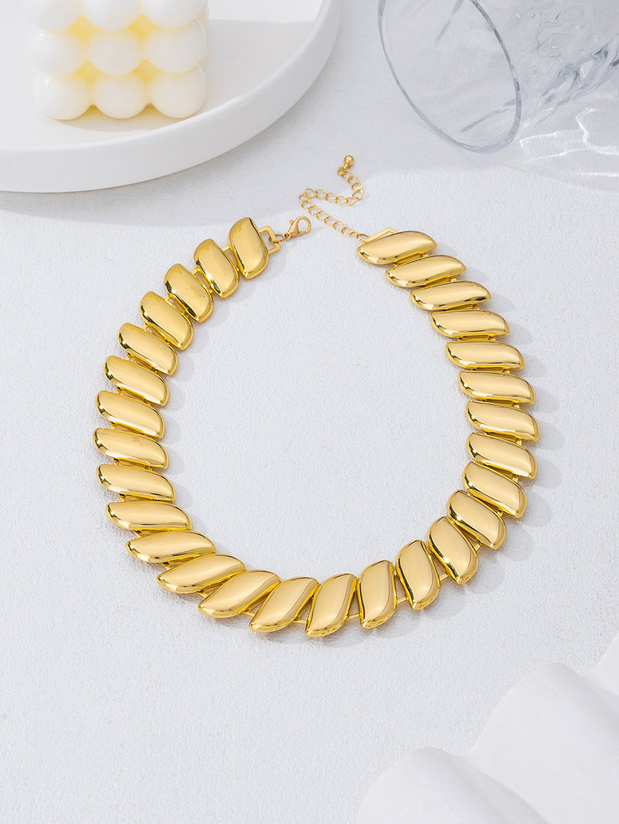 Solid Color Geometric Necklaces Accessories Drop Earrings Bracelet Accessories