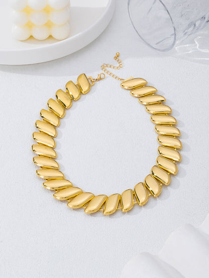 Solid Color Geometric Necklaces Accessories Drop Earrings Bracelet Accessories