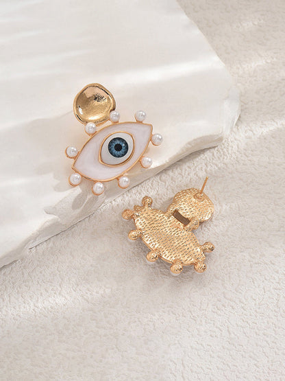 Eye Shape Geometric Earrings Accessories