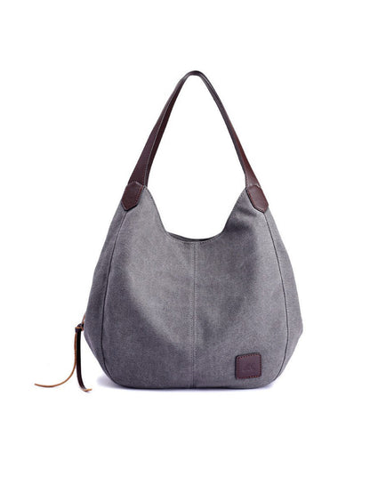 Casual Solid Color Shoulder Bag