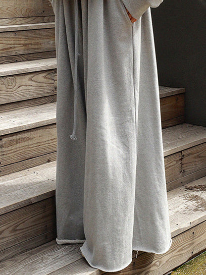 Solid Color Wide Pants Wide Leg Pants Casual Pants Bottoms