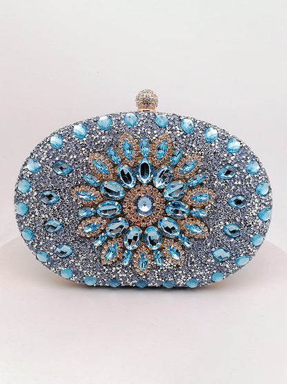 Geometric Shiny Split-Joint Bags Bags Accessories Handbags