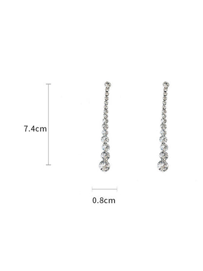 Original Statement Rhinestone Earrings