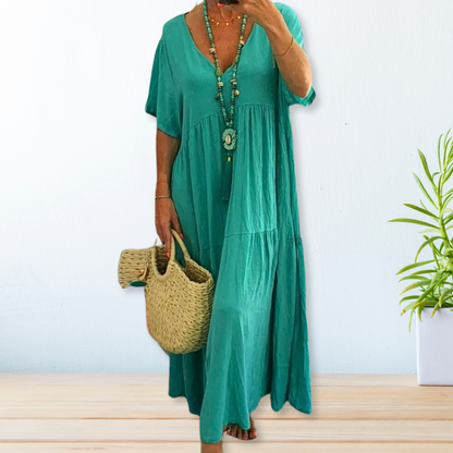 Clover | Women's Draped Elegant Dress