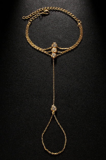 Diamond Cascade Hand Chain