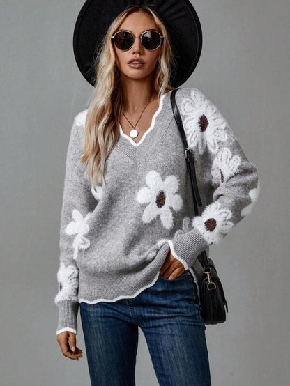 Madeline™ | Flower Sweater
