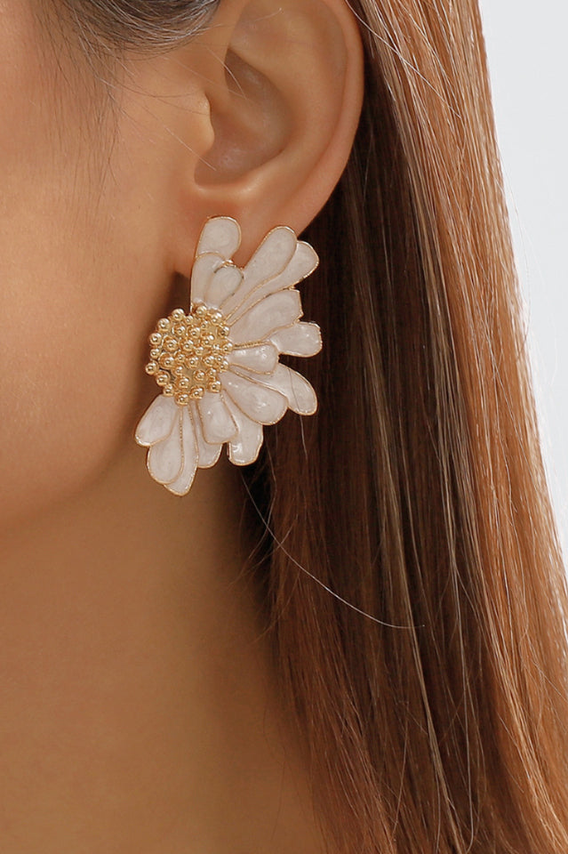 Sibyl Demi Flower Earrings
