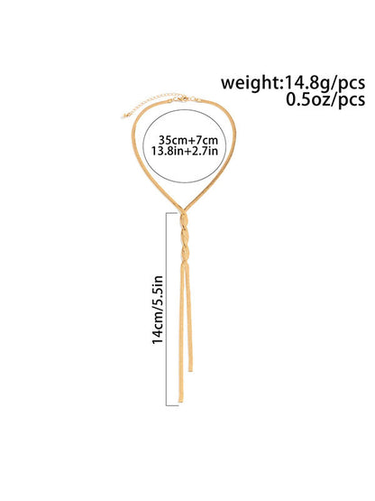 Colliers décontractés réglables à pompons de couleur unie, accessoires 