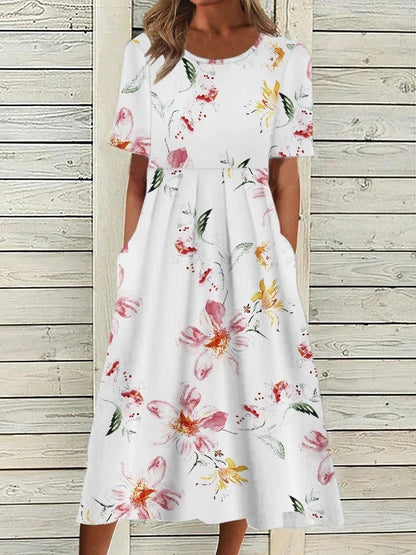 Jean™ | Printed Midi Dress