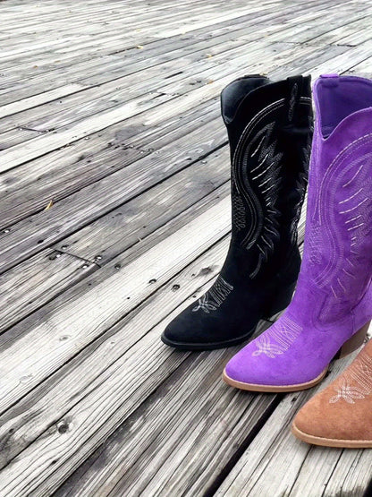 Lith™ | Midnight Suede Boots