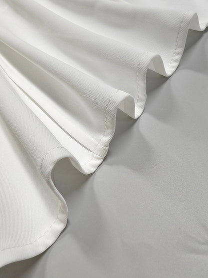 Sleeveless Solid Color Round-Neck Maxi Dresses