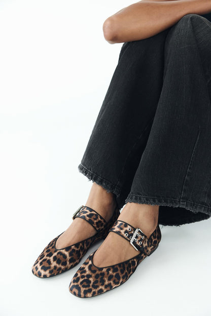 Women French Mary Jane Shoes | Buckle Marry Jane Flats