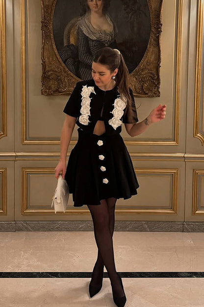 Selena Rose Embellished Set