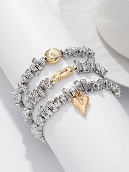 3 accessoires pour bracelets géométriques 