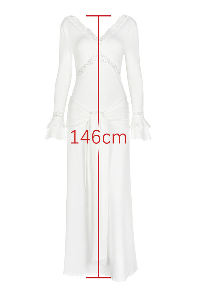 Electra Slinky Lace Maxi Dress