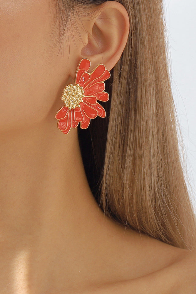 Sibyl Demi Flower Earrings