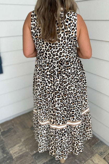 For The Love Of Leopard Midi Dress
