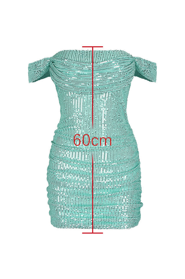 Natalie Sequin Homecoming Dress