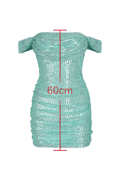 Natalie Sequin Homecoming Dress