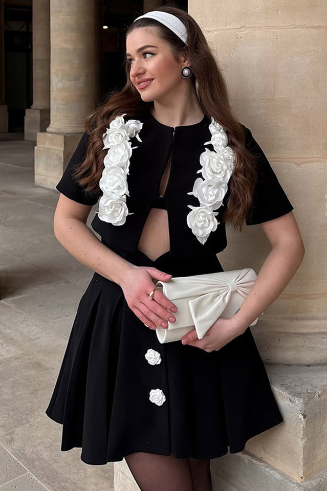 Selena Rose Embellished Set