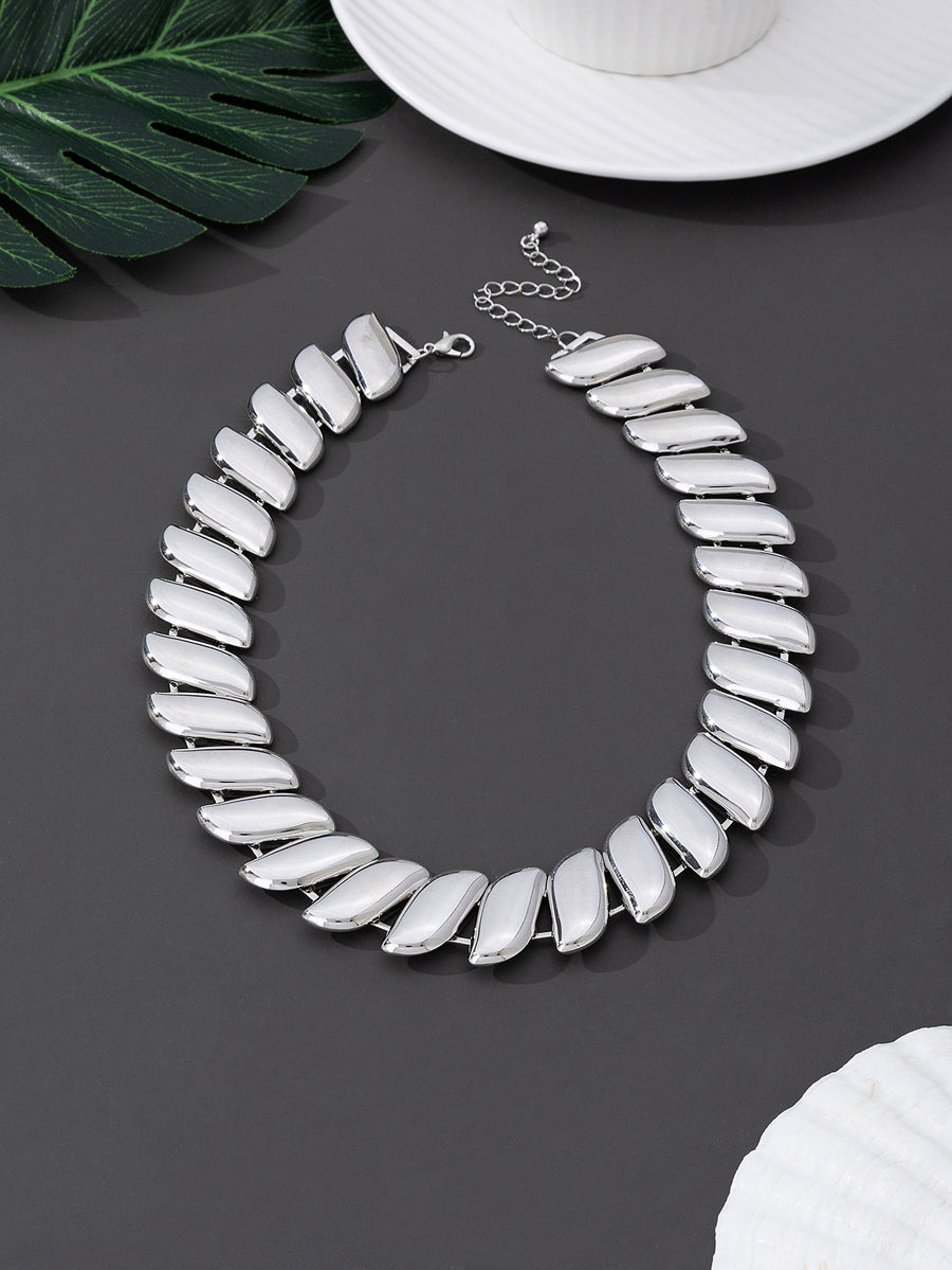 Solid Color Geometric Necklaces Accessories Drop Earrings Bracelet Accessories