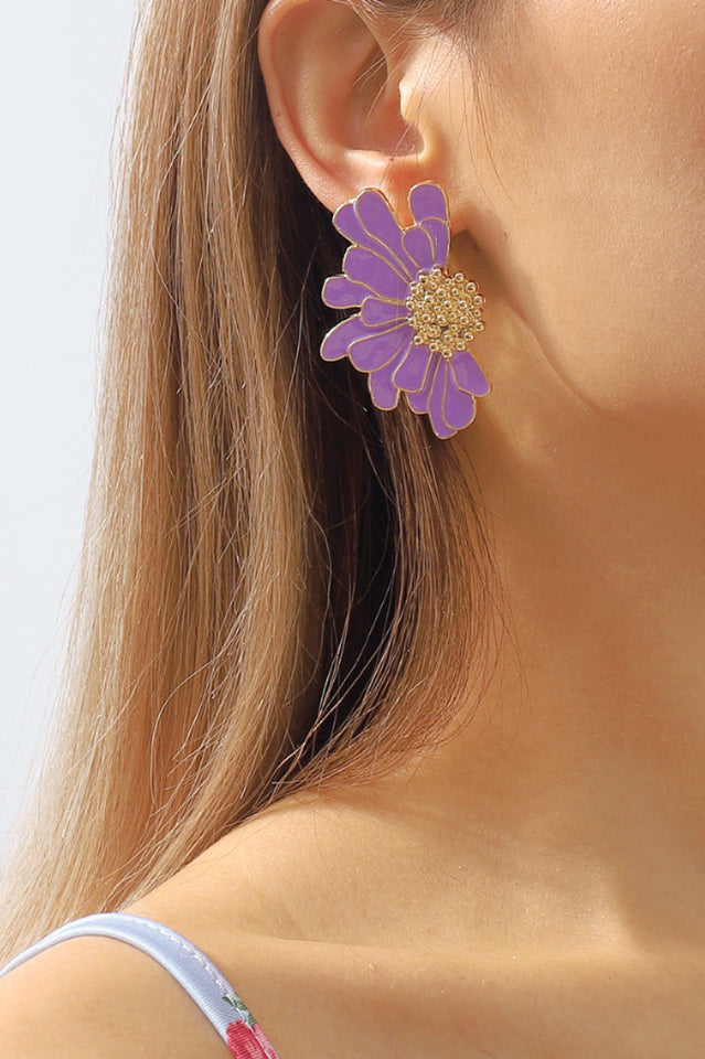 Sibyl Demi Flower Earrings