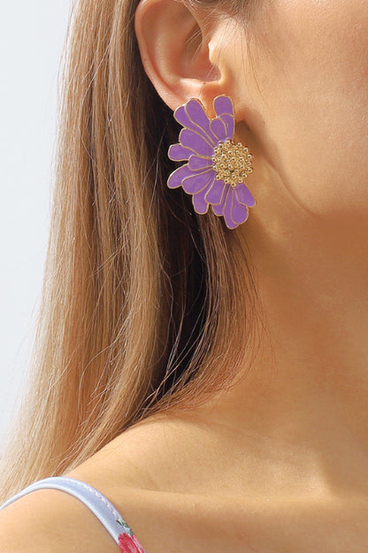 Sibyl Demi Flower Earrings