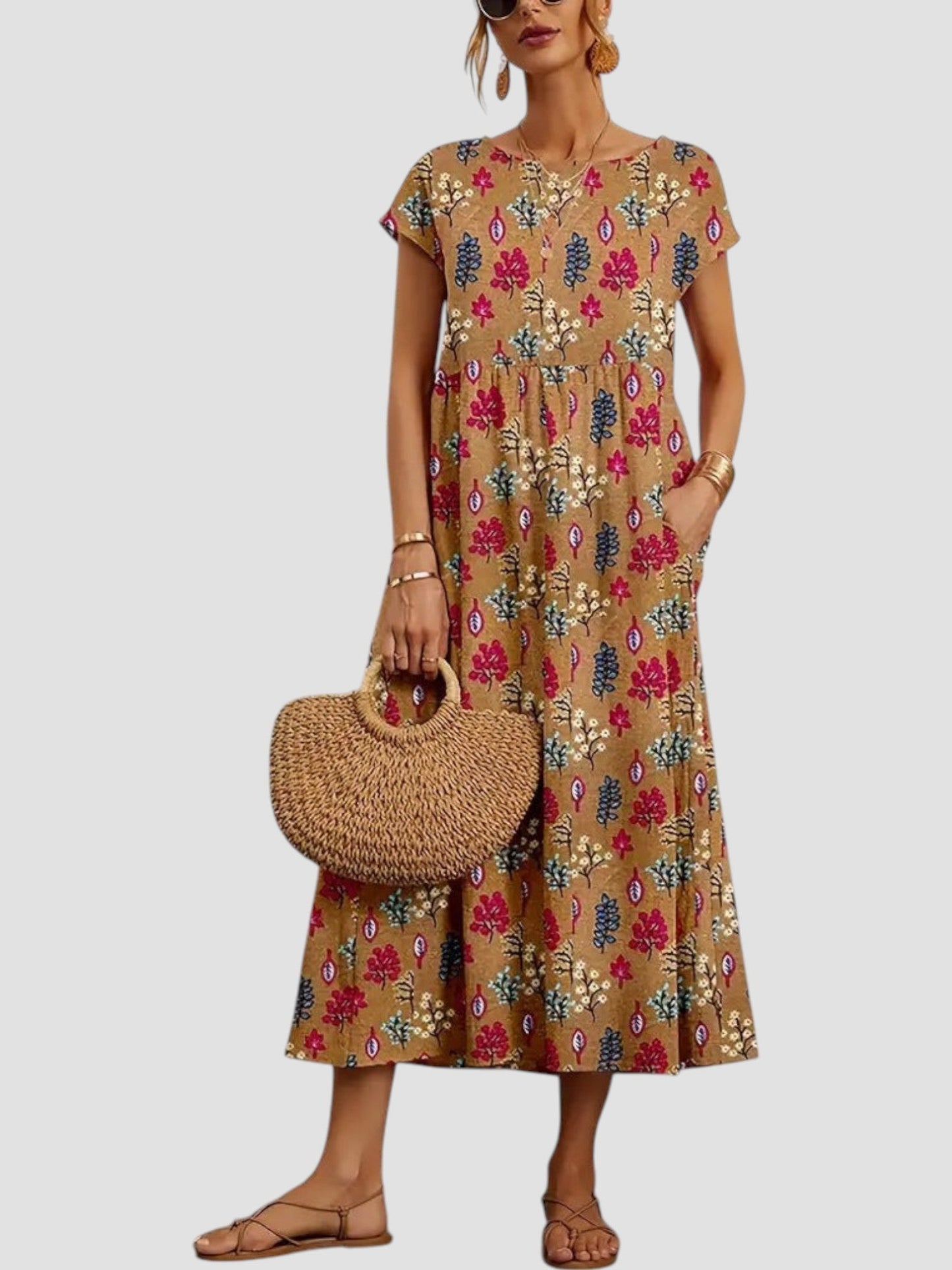 Lynn™ | Vintage Maxi Dress